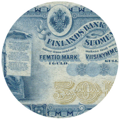 50 Markkaa 1884-1909